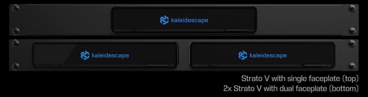 Kaleidescape flexible installation