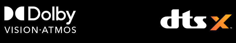 Strato supports Dolby Atmos Vision and DTS X Strato supports Dolby Atmos Vision and DTS X